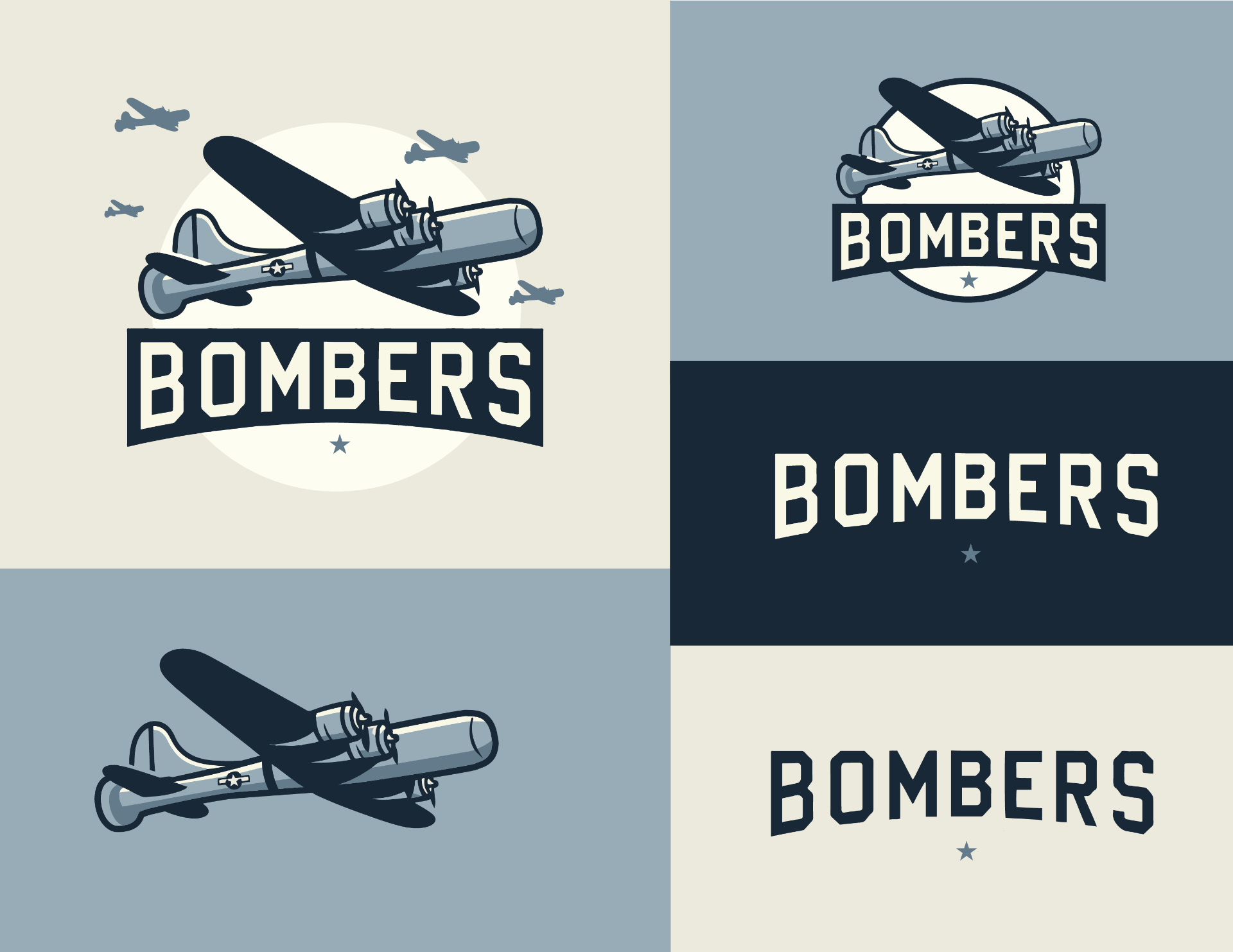 Bombers logo system