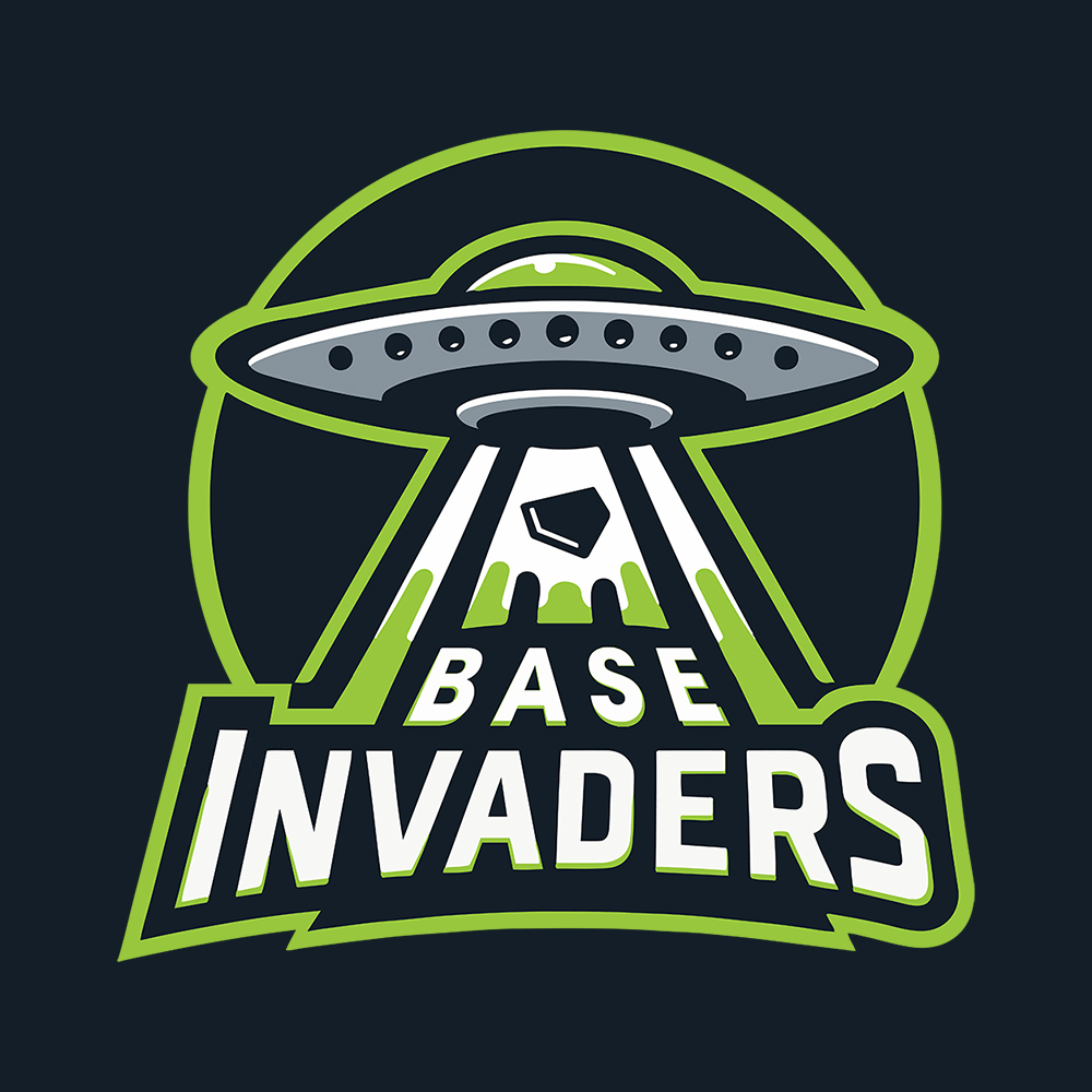 Base Invaders primary logo