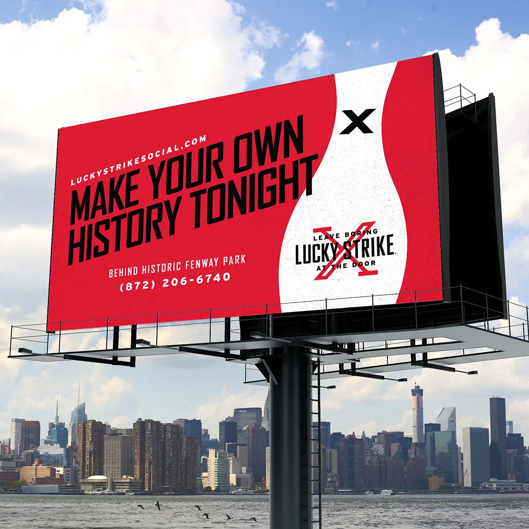 Lucky Strike billboard