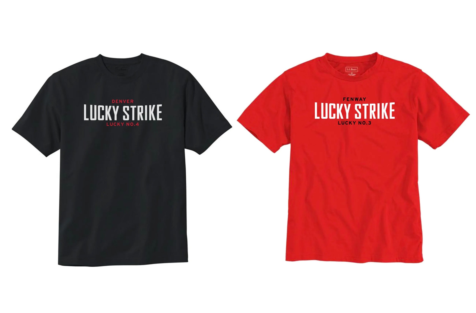 Lucky Strike t-shirts